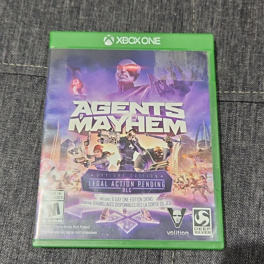 **Unopened**Agents of Mayhem Xbox One Game - Picture 1 of 2